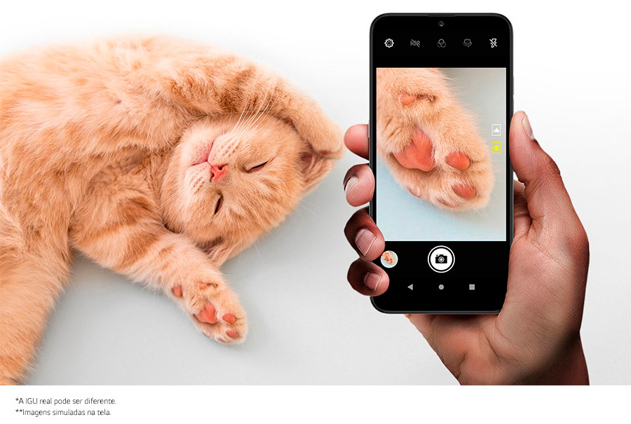 Smartphone LG K22+ 64GB 3GB RAM Tela 6.2